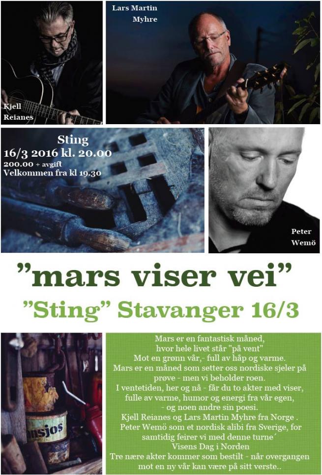 Mars viser vei